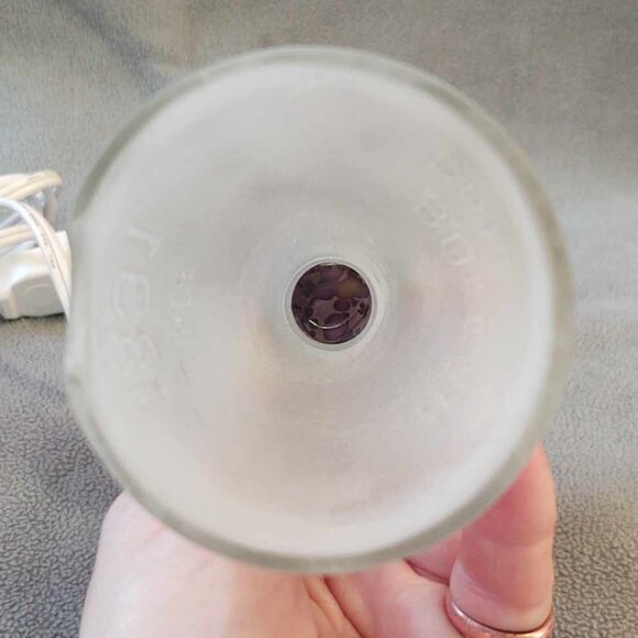 NEW Hand Crafted Handmade Upcycled Glass Bottle Mushroom Light - Picture 8 of 16